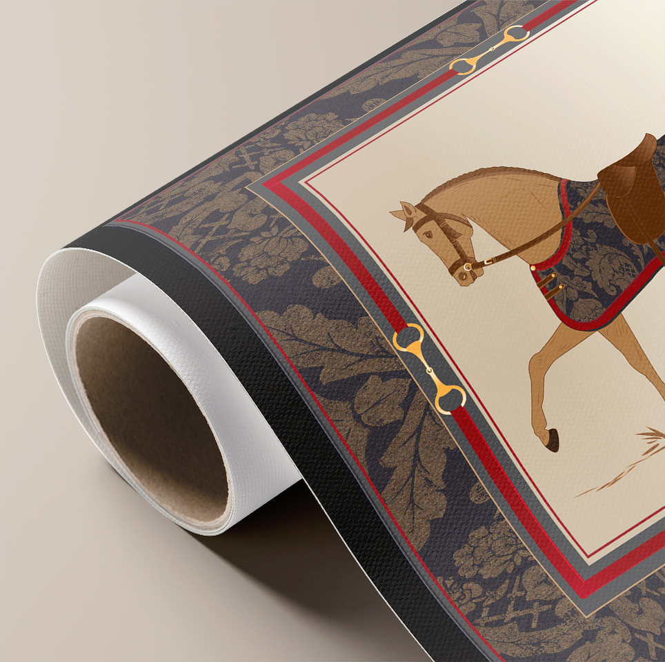 Hermes Horse Artwork MUR Gallery